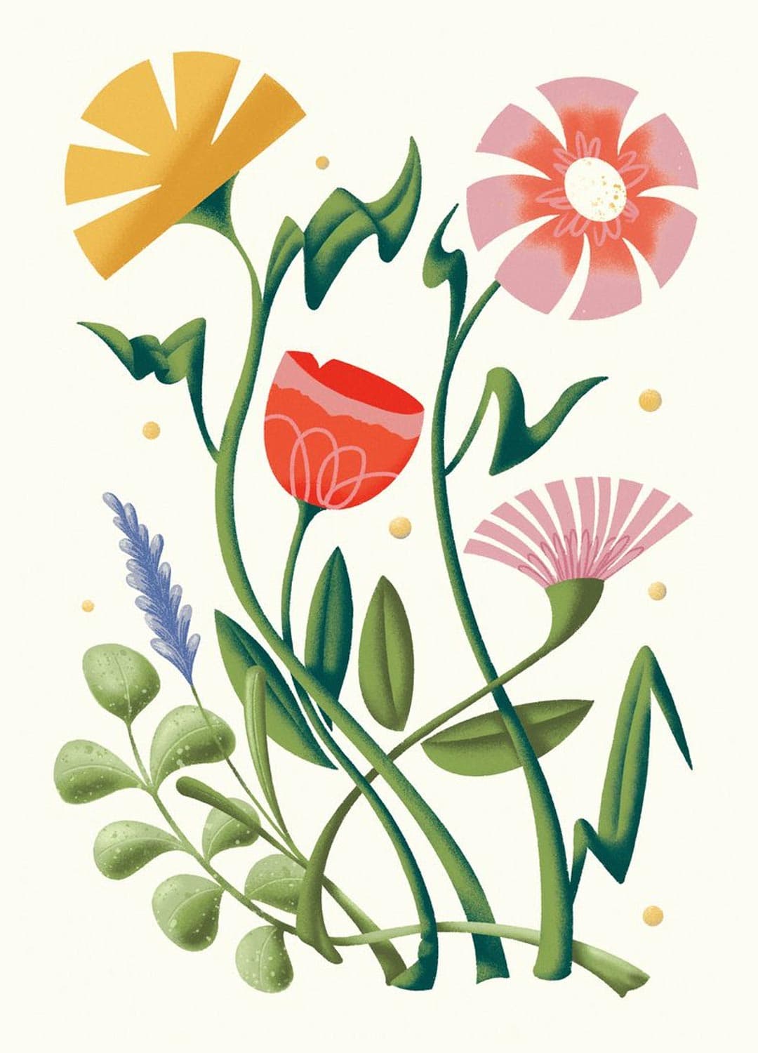 flowers-illustration-andrearubele