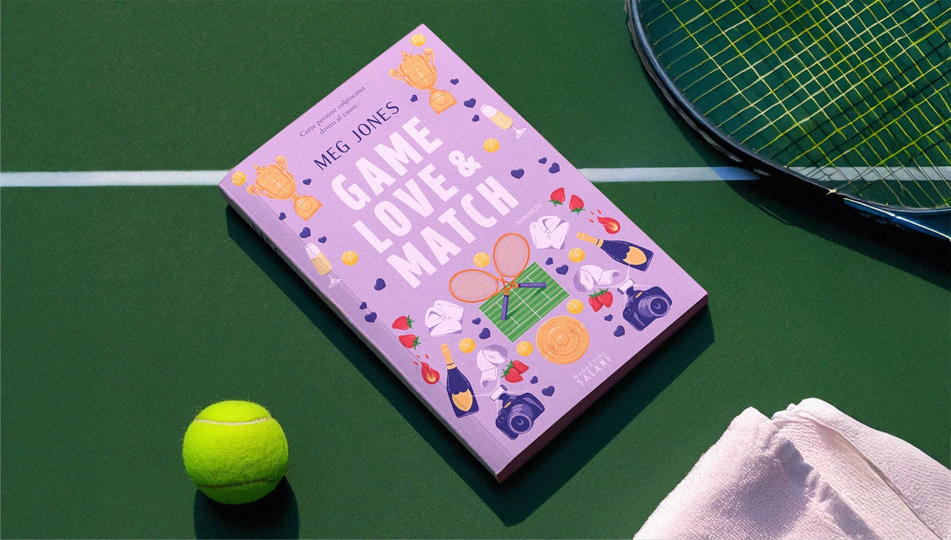 Cover illustrated for Salani - Game Love & Match