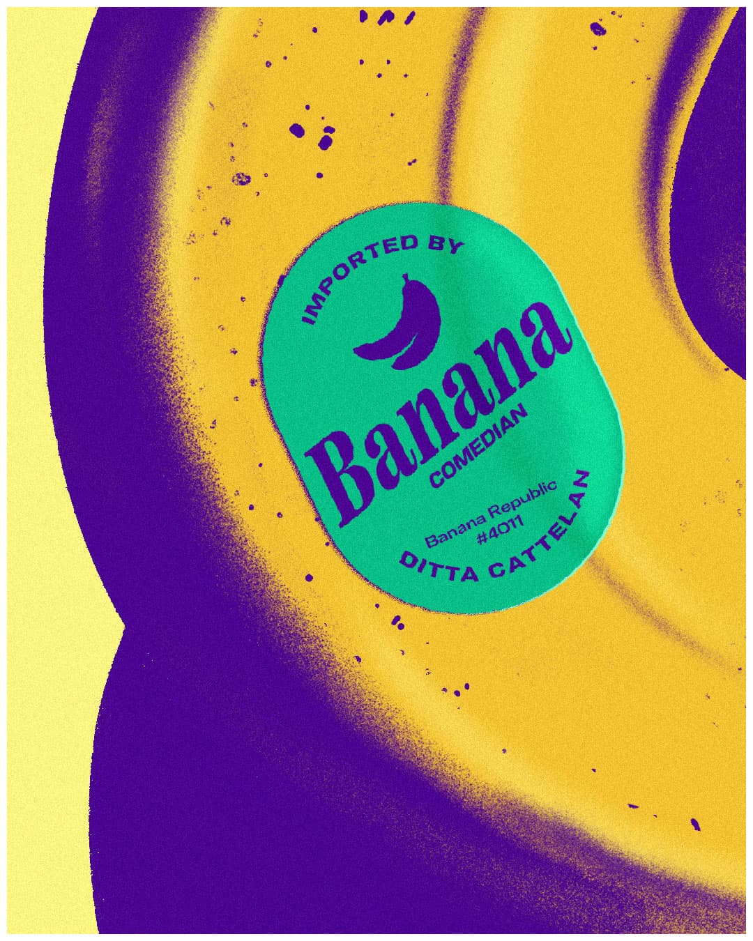banana-comedian-illustration di AndreaRubele